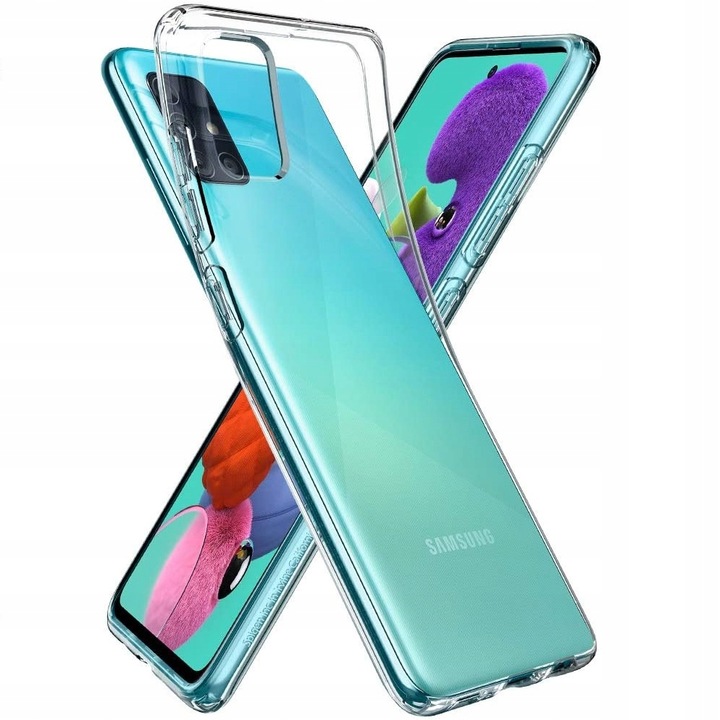 Etui Slim Case pentru Samsung Galaxy A40, 1mm, transparent