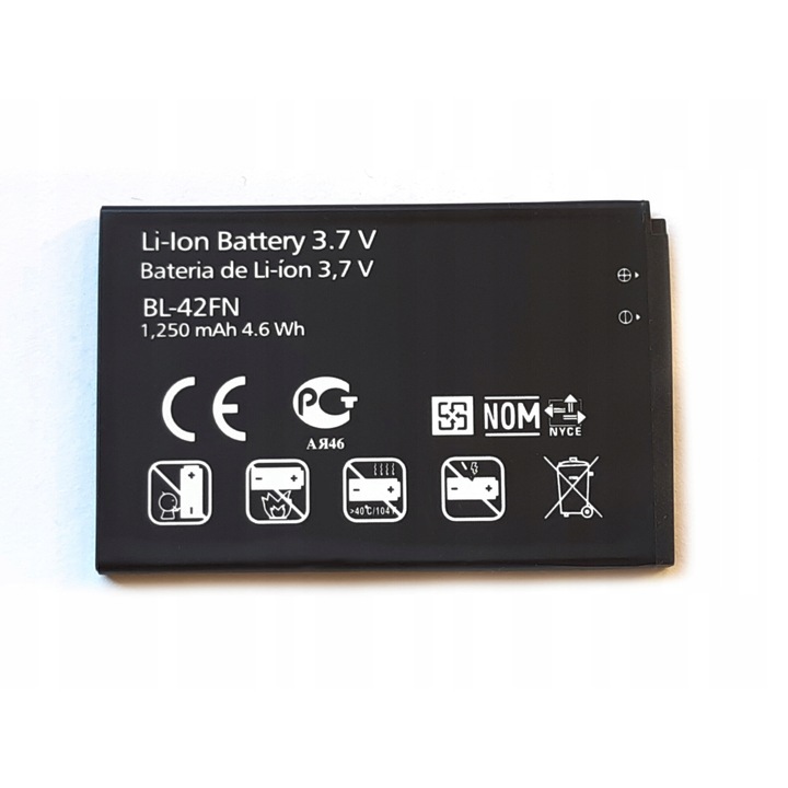 Baterie telefon, LG BL-42FN, 1250 mAh, 3.7 V, compatibila LG P350 Optimus/C550 Optimus