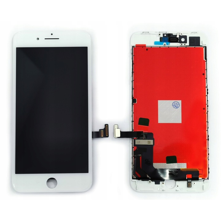 LCD екран за Apple iPhone 8 Plus, 5.50'', бял, резолюция 1080x1920px