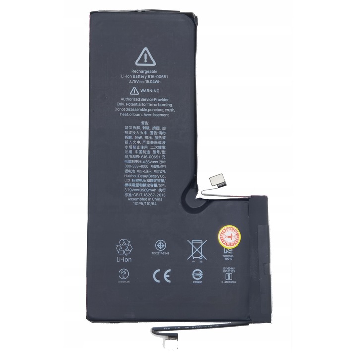 Baterie telefon, 3969 mAh, Lithium-Ion, pentru Apple iPhone 11 Pro Max