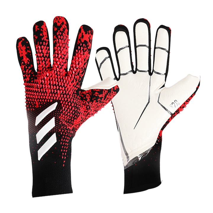 Вратарски футболни ръкавици, Enforose, плетен мрежест материал, подобрен контрол на топката, размер 1
