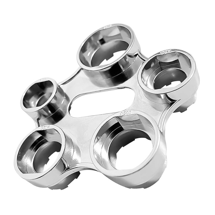 Ключ за аератор, RASK, M16 / M18 / M20 / M22 / M24 / M28, Неръждаема стомана, Сребрист