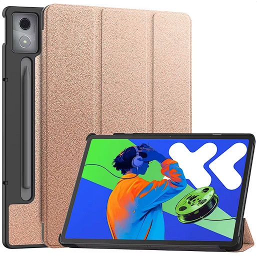 Husa DDOLI ® pentru tableta Lenovo IDEA Tab PRO, 12.7 inch, Rose Gold