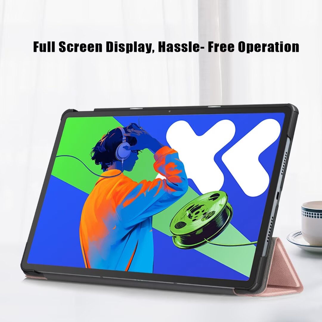 Husa DDOLI ® pentru tableta Lenovo IDEA Tab PRO, 12.7 inch, Rose Gold