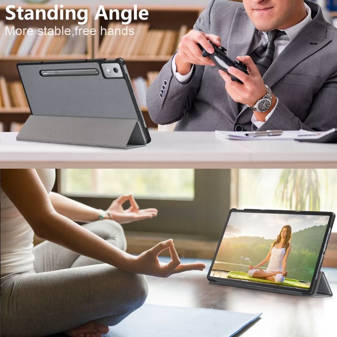 Husa DDOLI ® pentru tableta Lenovo IDEA Tab PRO, 12.7 inch, Gri