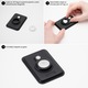 Картодържател AdroitGoods AirTag Card Holder, подходящ за Magsafe и iPhone - Card Holder/Wallet - Leather/Black