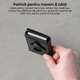 AdroitGoods Портфейл с 8 карти - Поставка за кредитна карта с RFID технология - AirTag кожа/черен