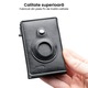 AdroitGoods Портфейл с 8 карти - Поставка за кредитна карта с RFID технология - AirTag кожа/черен