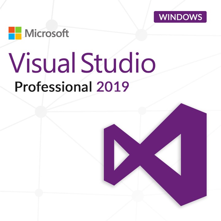 Visual Studio 2019 Professional licenc Retail
