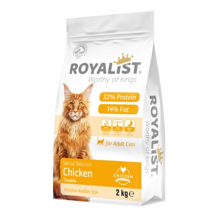 Hrana Uscata pentru Pisici Royalist cu Pui 2kg