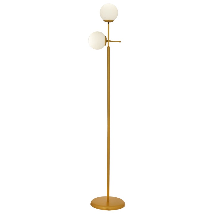 Lampadar HubRom, GUNAY 3577-02-GD 30x170 cm 2xE27-60W Auriu