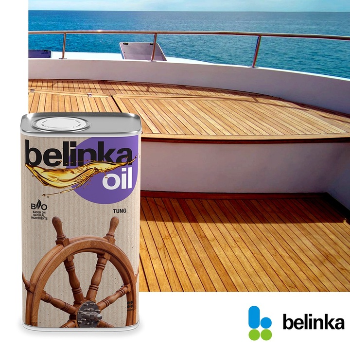 HELIOS BELINKA Oil TUNG ulei de impregnare BIO pentru lemn 0, 5 L