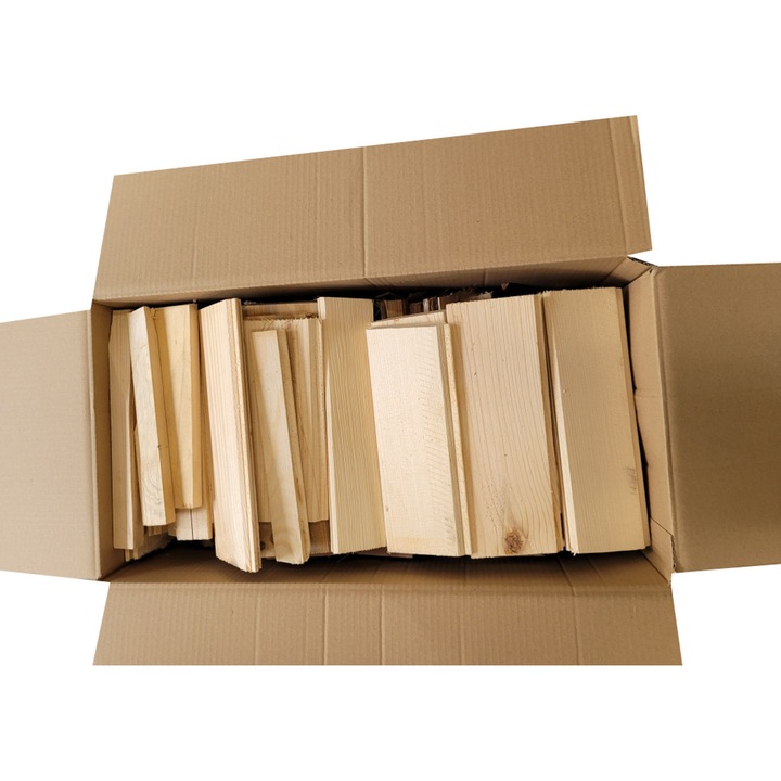 Lemn de molid pentru aprinderea focului Woodok, 14 kg