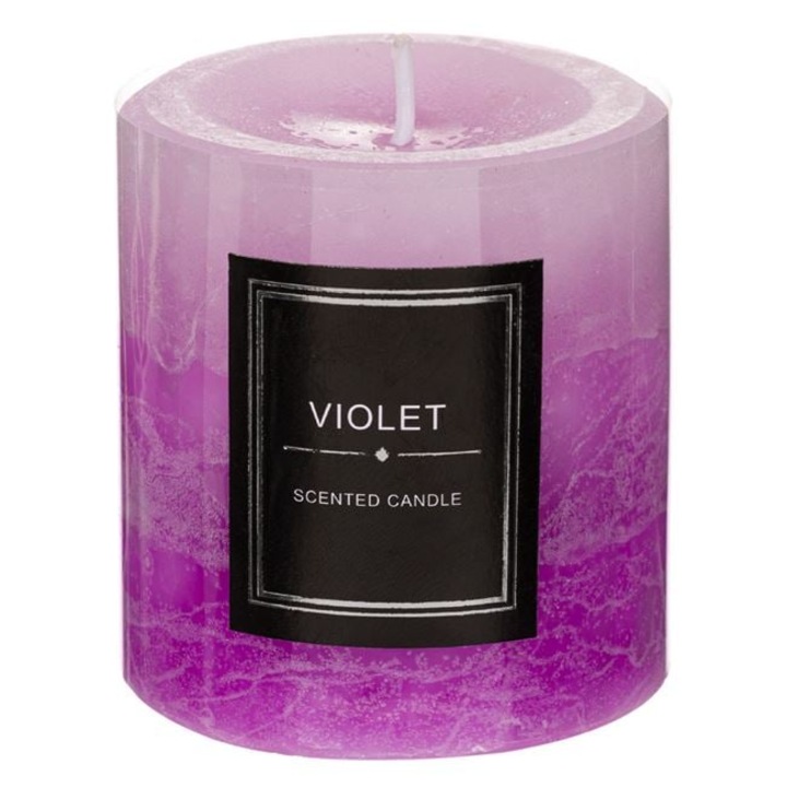 Ароматизирана свещ Purple Lilac Violet Ø7x7.5cm