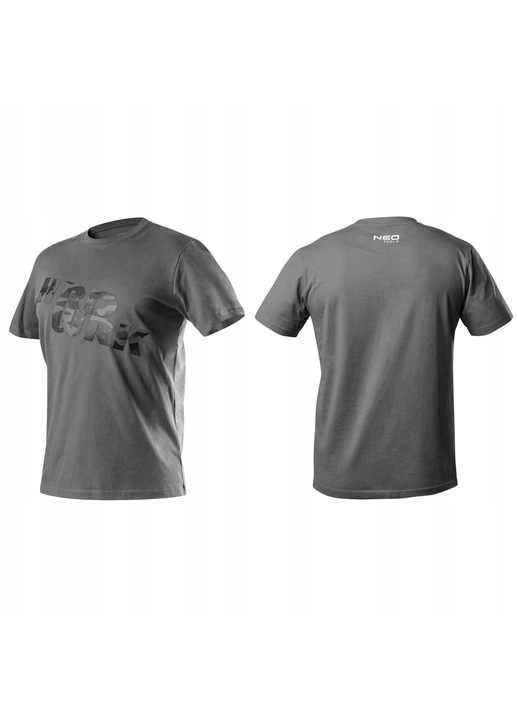 Работна тениска, NEO, Urban Camo, сива, 100% памук, наличен комплект, S INTL