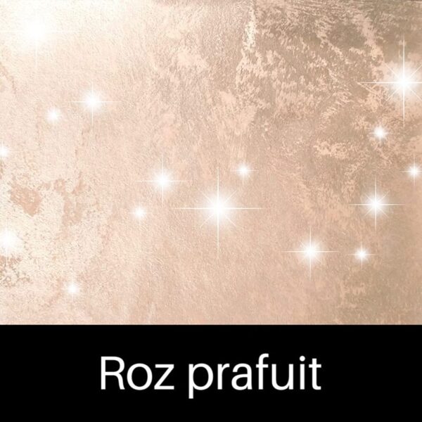 Color Roz Prafuit Pachet 2 + 1, Vopsea Decorativa de Lux, Argentina Roz Prafuit cu Efect ...