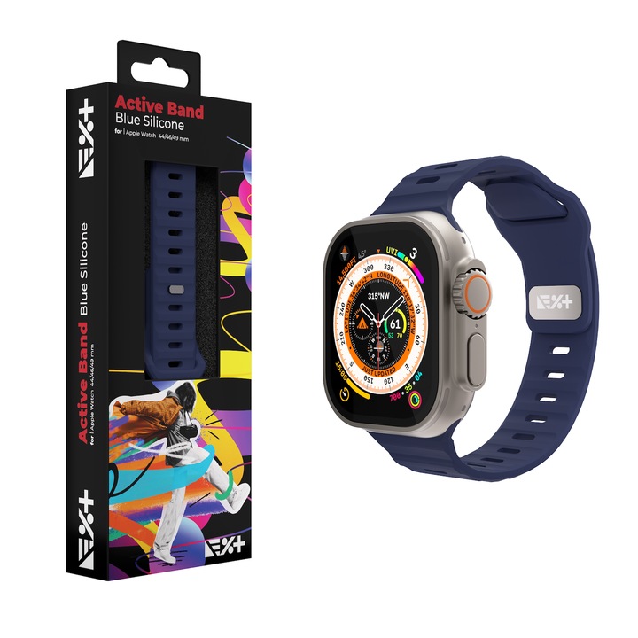 Активна каишка NEXT ONE за Apple Watch 44/46/49mm | Синьо