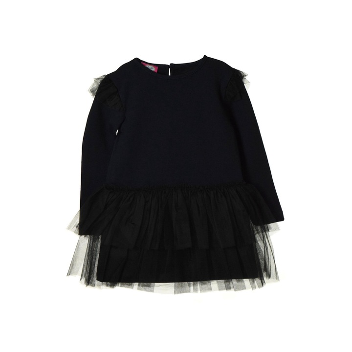 Rochie fetita din tul albastru inchis Rosalita Hillsdale, Albastru inchis