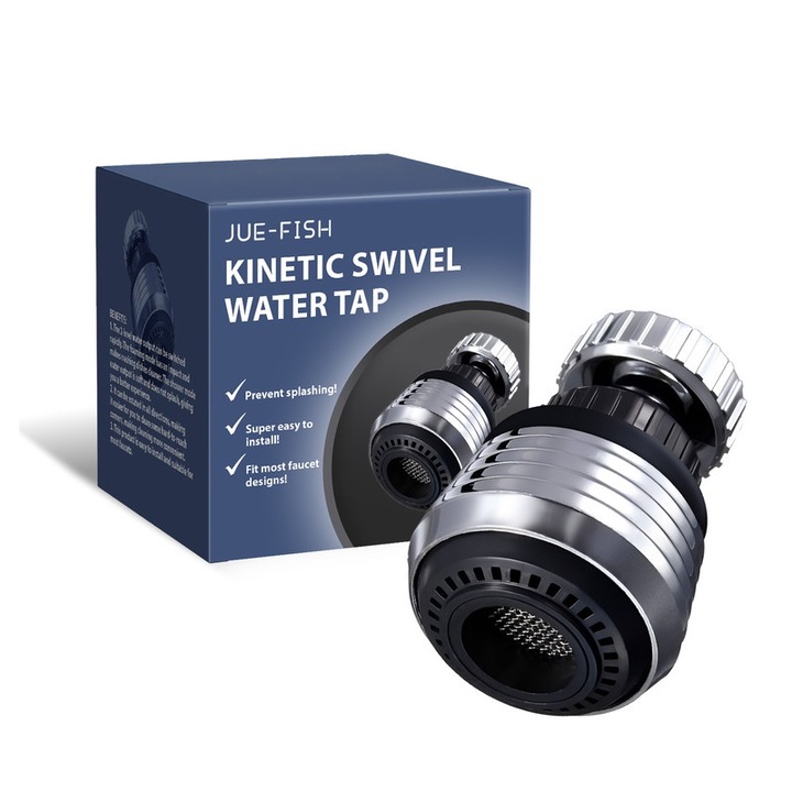 Dus cu presiune, Jue-Fish, din otel inoxidabil, rotativ, mod spuma