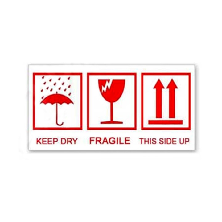 Etichete fragile 100x50mm, 100 buc