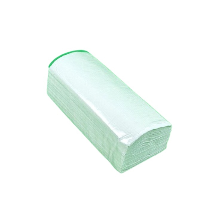 Servetele ZZ 2 straturi, albe, 25 seturi/bax