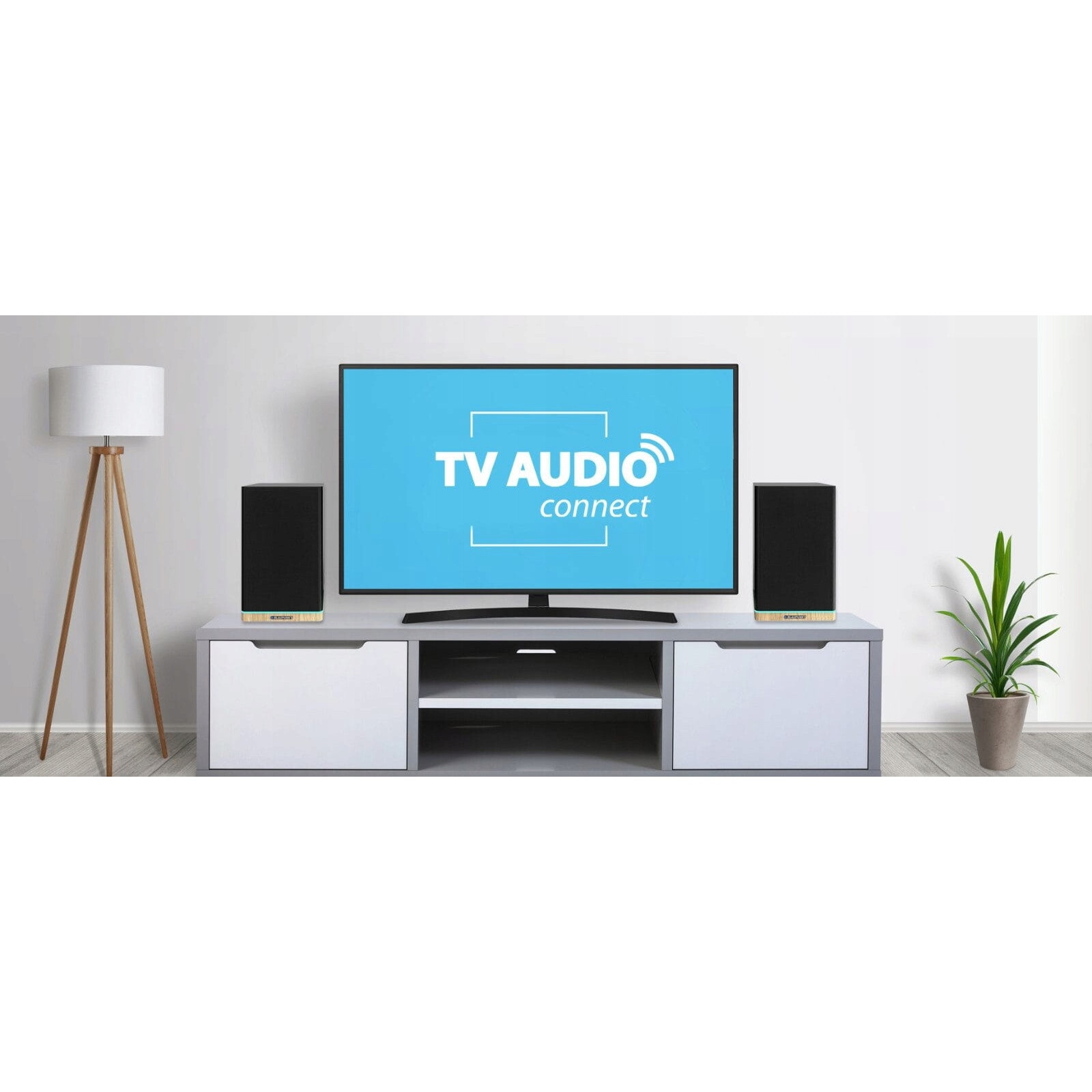 Set boxe active stereo Blaupunkt BS60BK, Bluetooth, HDMI ARC, 60W RMS, LED, 170x251x153mm