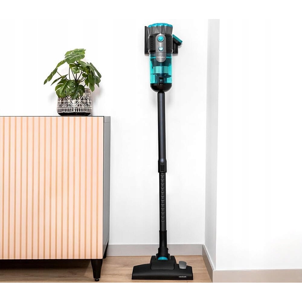 Set Aspirator vertical CECOTEC, Conga Popstar 600 Vital, 600W, 2 nivele putere, negru, 0.5l