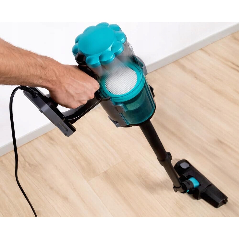 Set Aspirator vertical CECOTEC, Conga Popstar 600 Vital, 600W, 2 nivele putere, negru, 0.5l