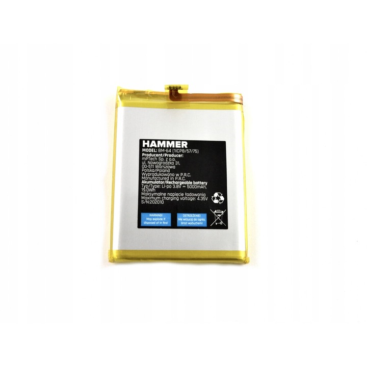 Baterie originala myPhone BM-64, 5000 mAh, Li-ion