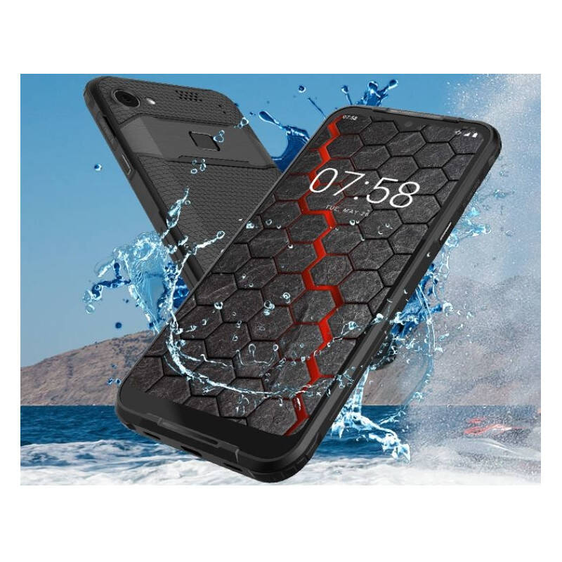 Telefon mobil myPhone Hammer Blade 3, Camera 48MP, Dual Sim, 4G, negru