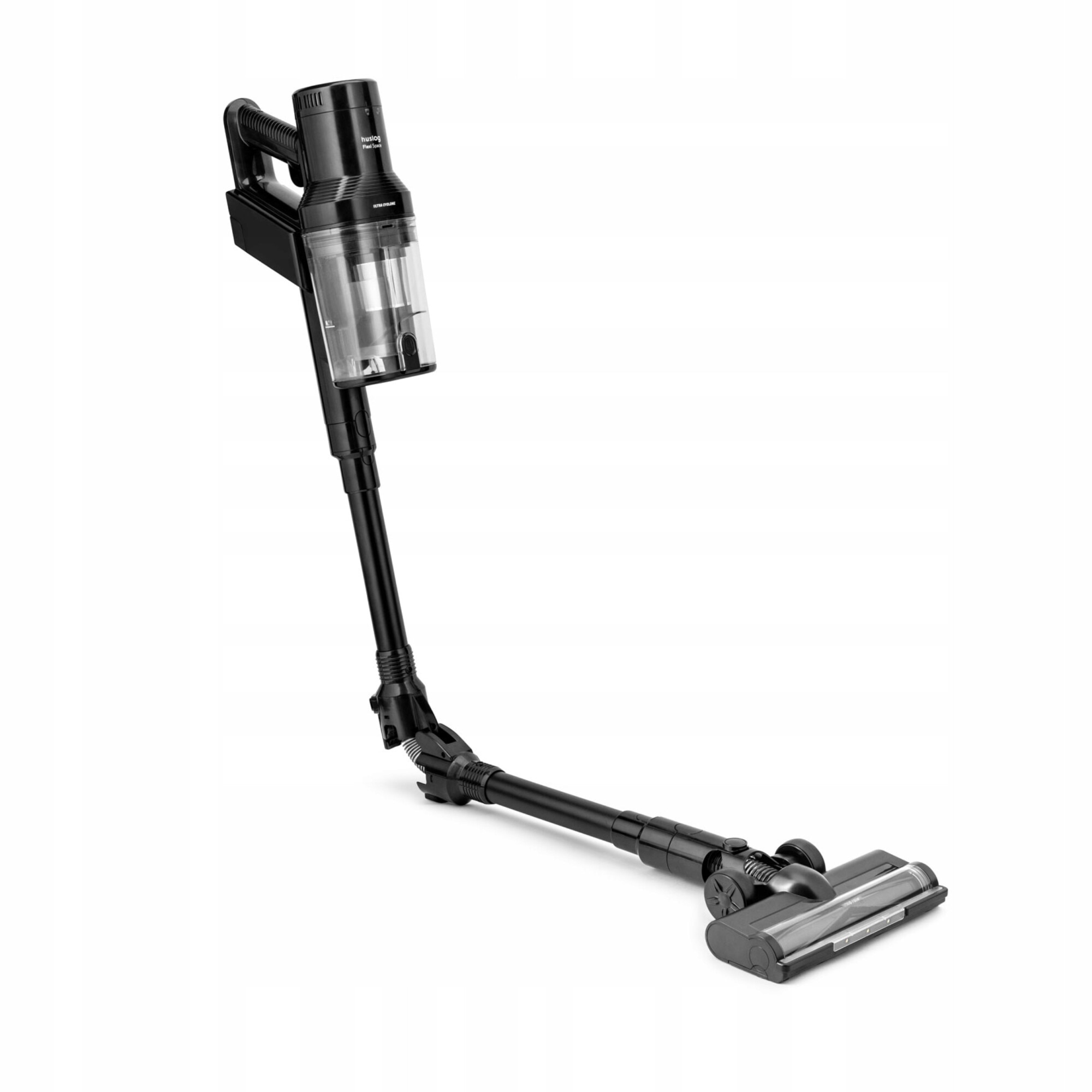 Aspirator vertical fara fir 2 in 1 Huslog, putere 160W, culoare neagra, accesorii incluse