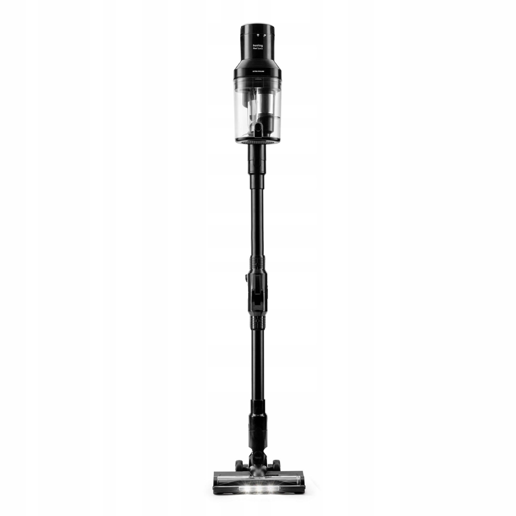 Aspirator vertical fara fir 2 in 1 Huslog, putere 160W, culoare neagra, accesorii incluse