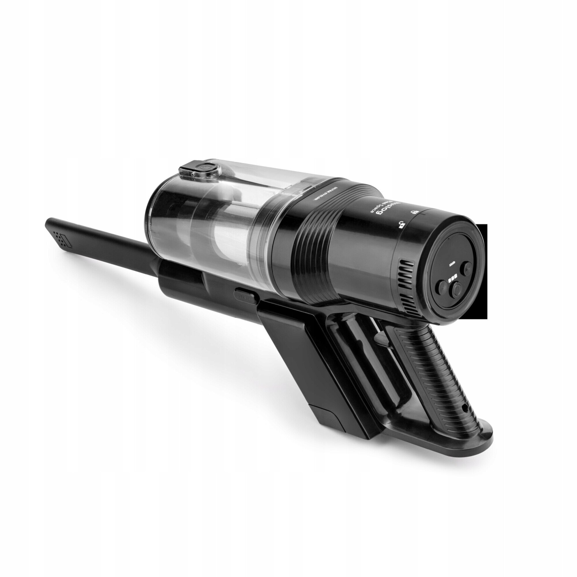 Aspirator vertical fara fir 2 in 1 Huslog, putere 160W, culoare neagra, accesorii incluse