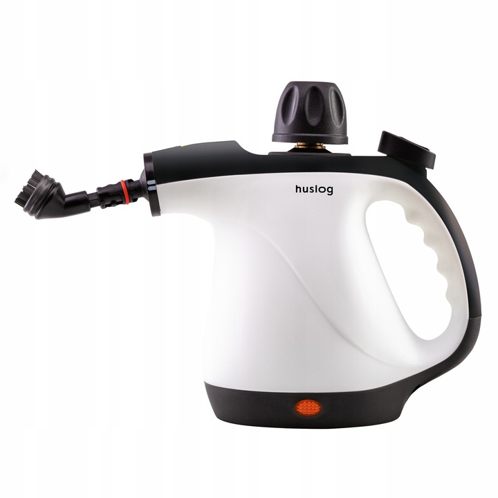 Aparat de curatat cu aburi Huslog 1050W, alb/negru, 250ml