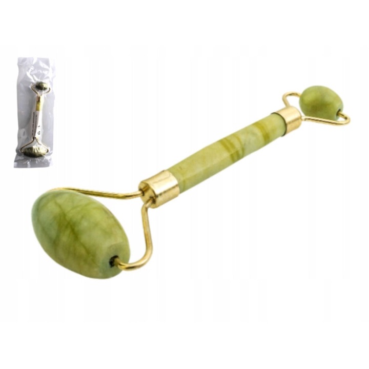 Ролков масажор за лице Jadeite 2 размера 14х5.7см