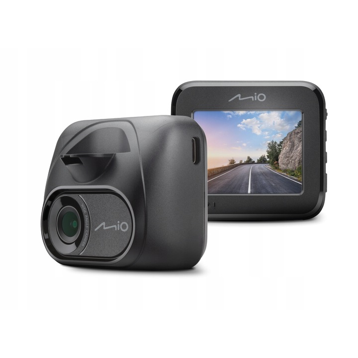 Камера за автомобил Mio MiVue C590, GPS, Night Vision Pro технология, Full HD, 54.6x61x41.74mm