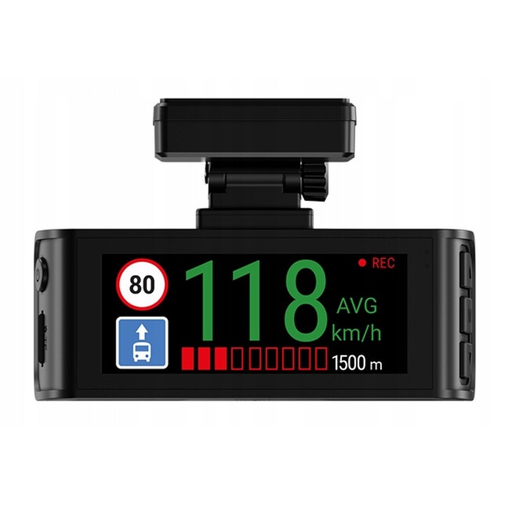 Видеорегистратор за кола Navitel R99, 4K, Wi-Fi, GPS, черен