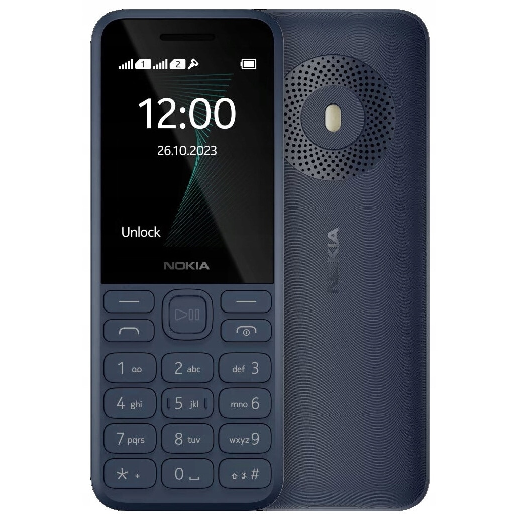 Telefon mobil Nokia 130, DualSim, 2.4", 1450 mAh, Granat, MP3