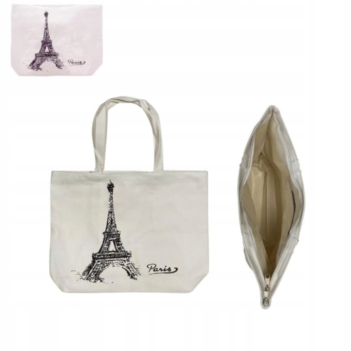 Poliészter válltáska, torony modell, 40x30x10cm, belső zsebbel