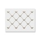 Sablon Perete vopsire, tencuiala 900x600x0.7mm French Bee Trellis Refolosibil, model MXSP7063
