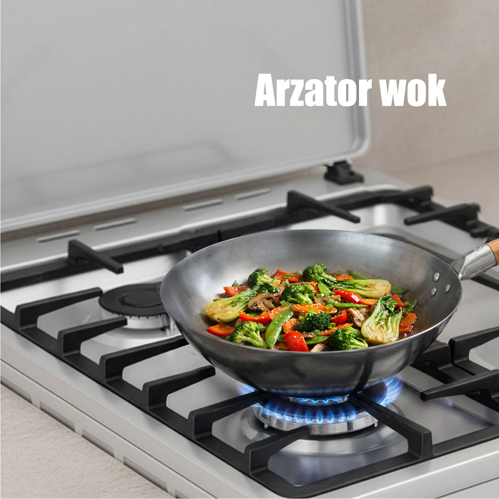 Aragaz Samus SM664XPGS1, 4 arzatoare gaz, cuptor gaz, aprindere electrica plita, timer, grill, sigurante plita si cuptor, Inox/laterale argintii