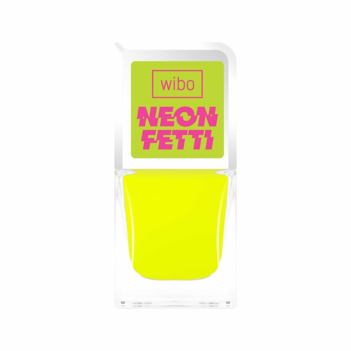 Lac de unghii, Wibo, Neon Fetti, 8.5 ml