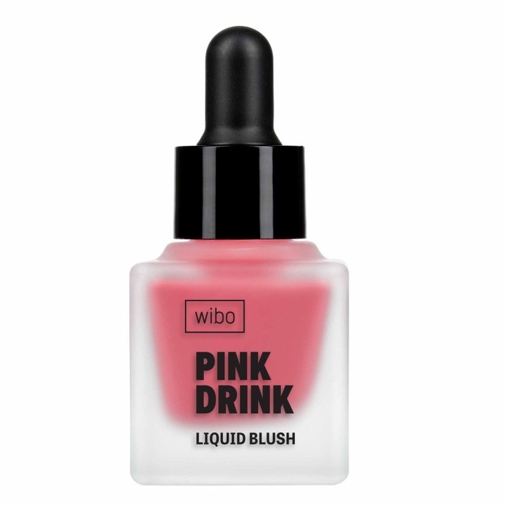 Wibo Pink Drink folyékony arcpír, 15 ml, könnyed textúra