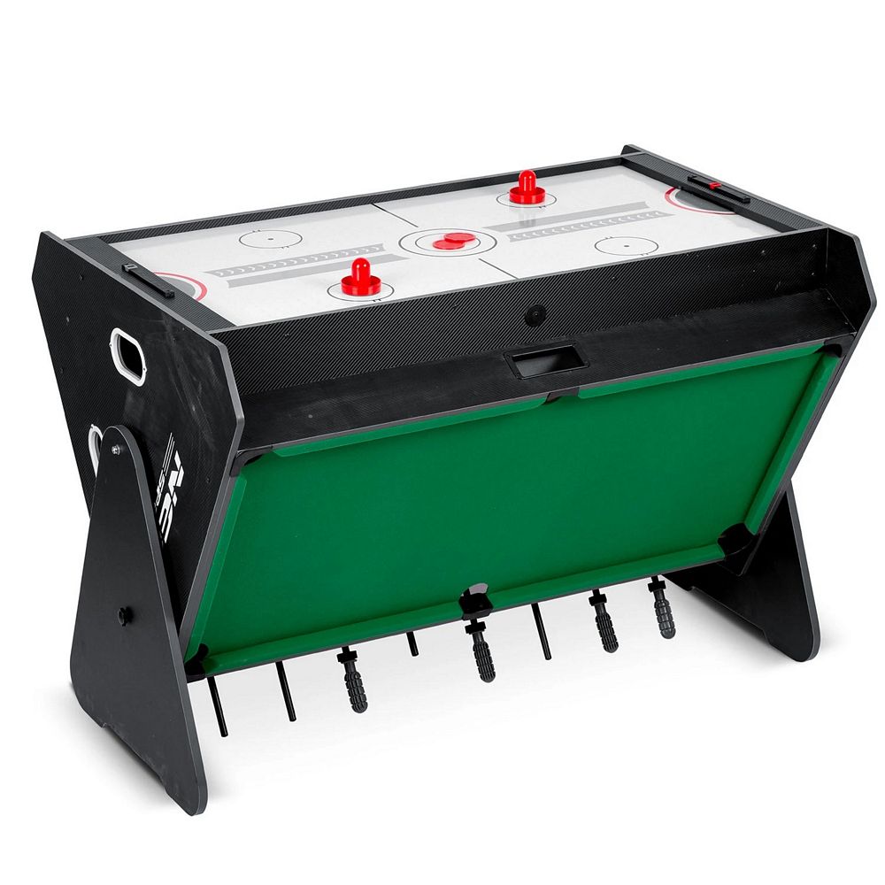 Masa de joc rotativa 3in1, constructie stabila, masa de biliard