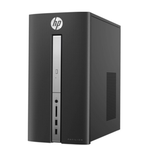 Настолен компютър HP Pavilion Desktop 570-a100nu, AMD A6-9200 with AMD ...