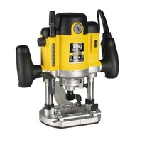 Masina de frezat, Powerplus, 1500W, 26000 rpm, Galben/Negru