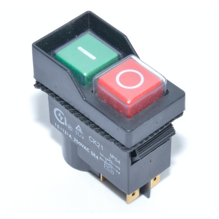 Intrerupator AC3 cu protectie la supraincalzire si contact electromagnetic, 250V AC-16A