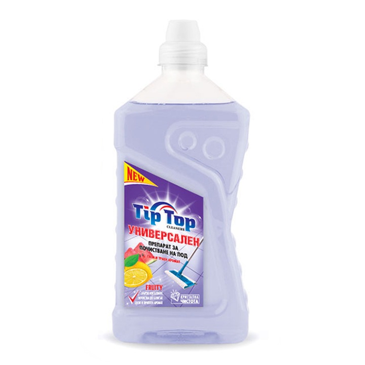 Опаковка от 2 X Tip Top Fruity Universal Detergent, 1L, плодов аромат, течен