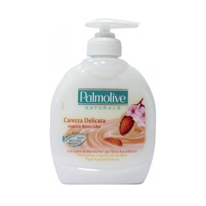 Set 3 x Săpun lichid Palmolive Carezza Delicata 300ml, antibacterian, cu extract de tei