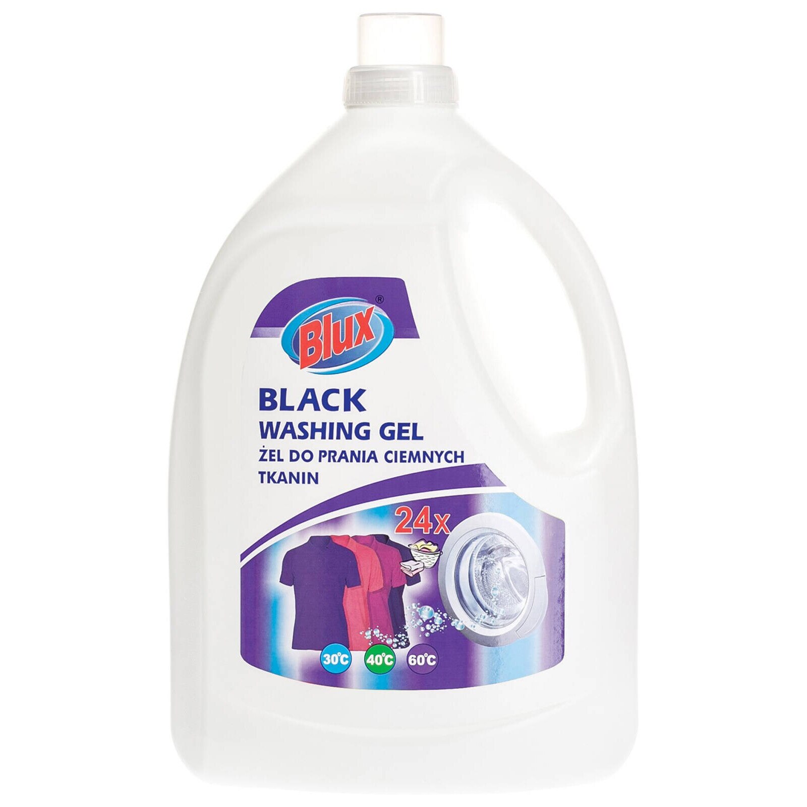 Detergent rufe Blux, 3L, pentru rufe negre, protejeaza culorile, parfum ...